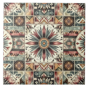 Sunflower Harvest Ceramic Tile