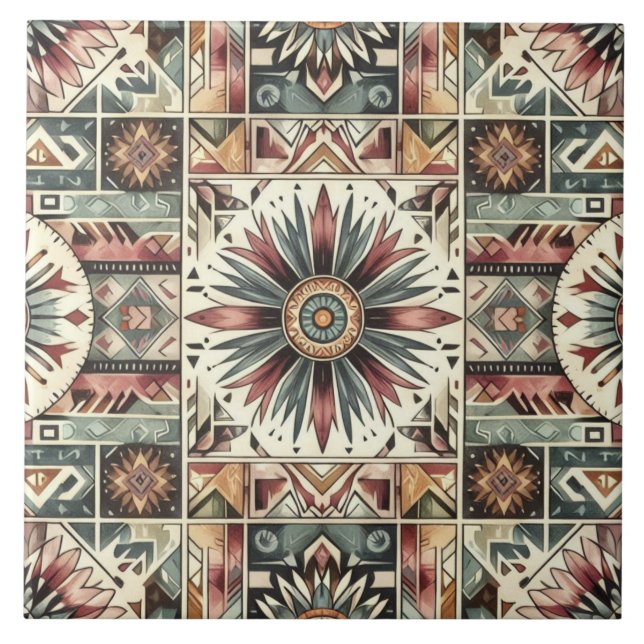 Sunflower Harvest Ceramic Tile (Front)