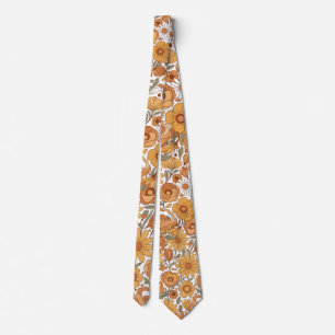Sunflower Heart Neck Tie
