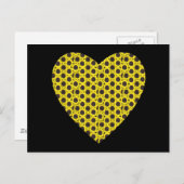 Sunflower Heart Postcard (Front/Back)