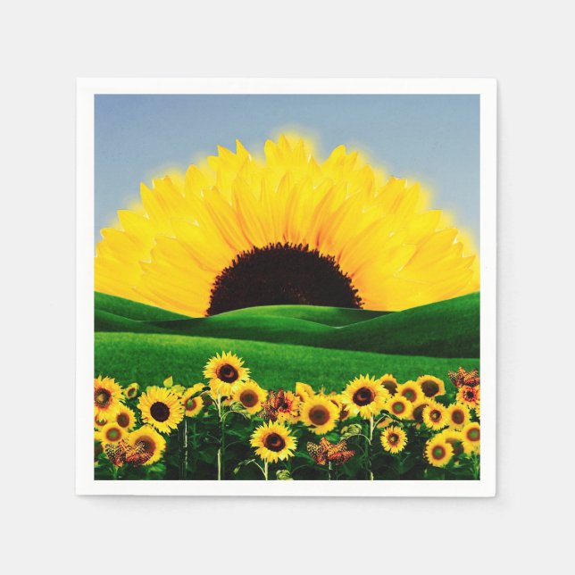 SUNFLOWER HILL NAPKINS (Front)