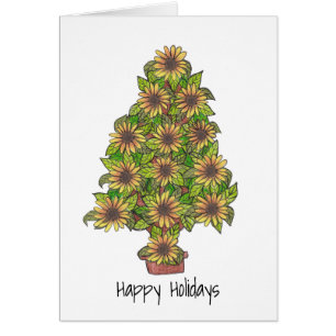 Sunflower Holiday Cards