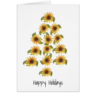 Sunflower Holiday Cards