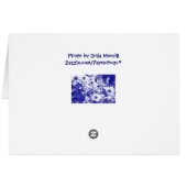 Sunflower Homestead Card (Back Horizontal)