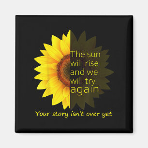 Sunflower Hope Magnet