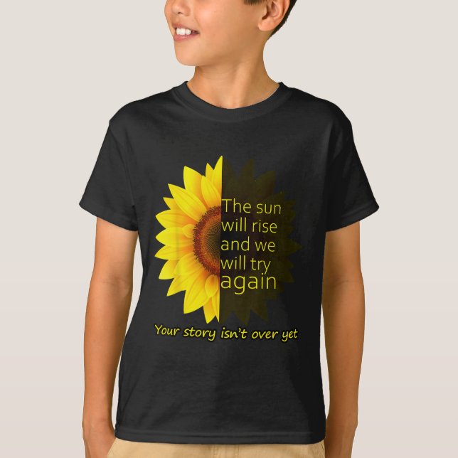 Sunflower Hope  T-Shirt (Front)