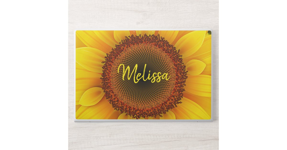 Sunflower HP Laptop Skin | Zazzle