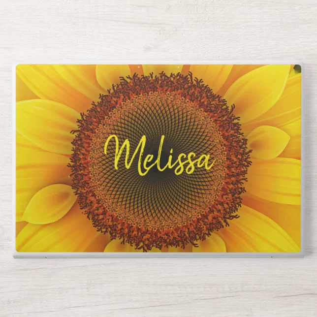 Sunflower HP Laptop Skin | Zazzle