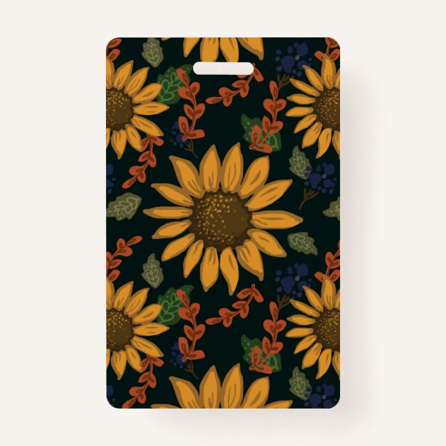 Sunflower I.D. Badge (Front)