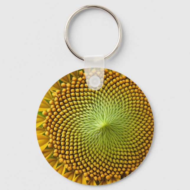 Sunflower Image Keychain (Front)