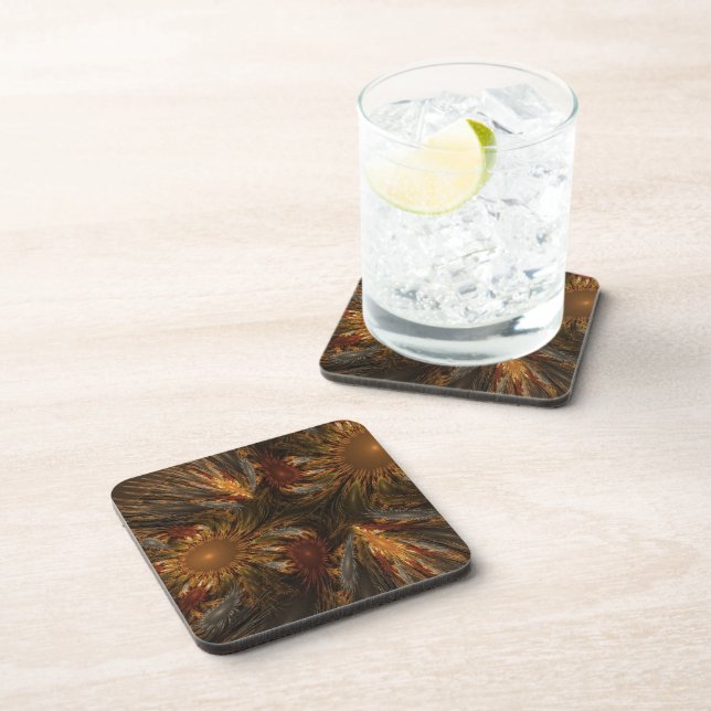Sunflower Impressions Beverage Coaster (Right Side)