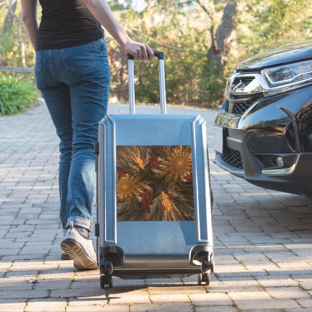 Sunflower Impressions Sticker (Suitcase Insitu)