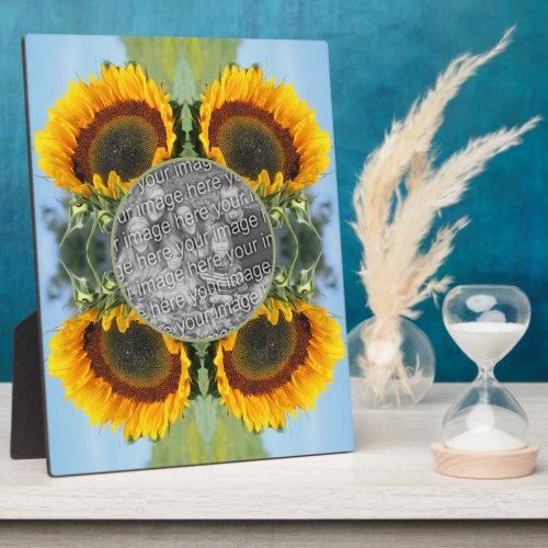 Sunflower In Sunshine Create Your Own Photo Plaque