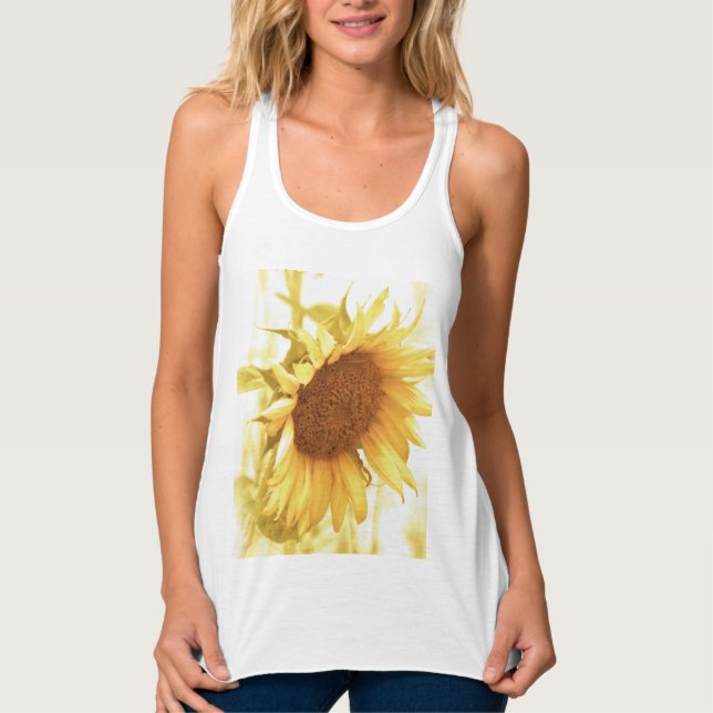 Sunflower in the Light T-shirt or Tank Top (Front)