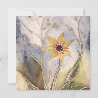 Sunflower Invitation