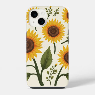sunflower iPhone 14 Cases