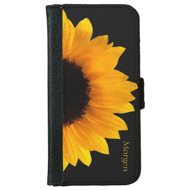 Sunflower iPhone 6 Wallet Case (Front)