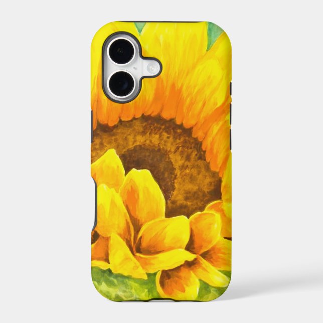 Sunflower Iphone Case (Back)