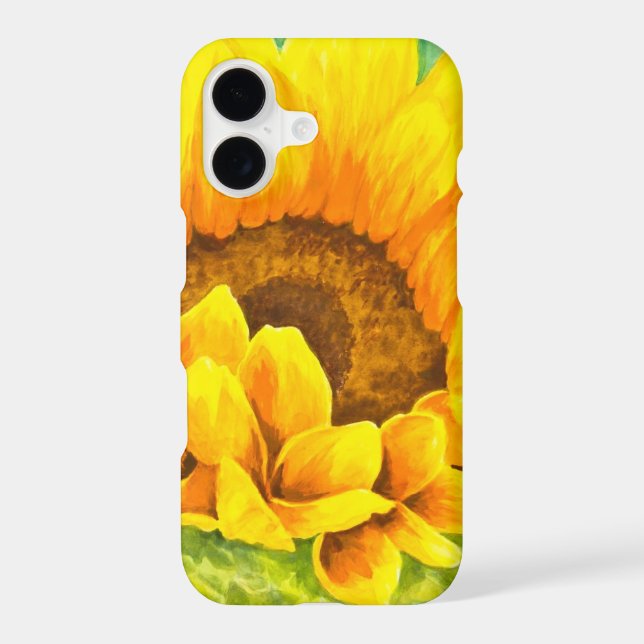 Sunflower Iphone Case (Back)