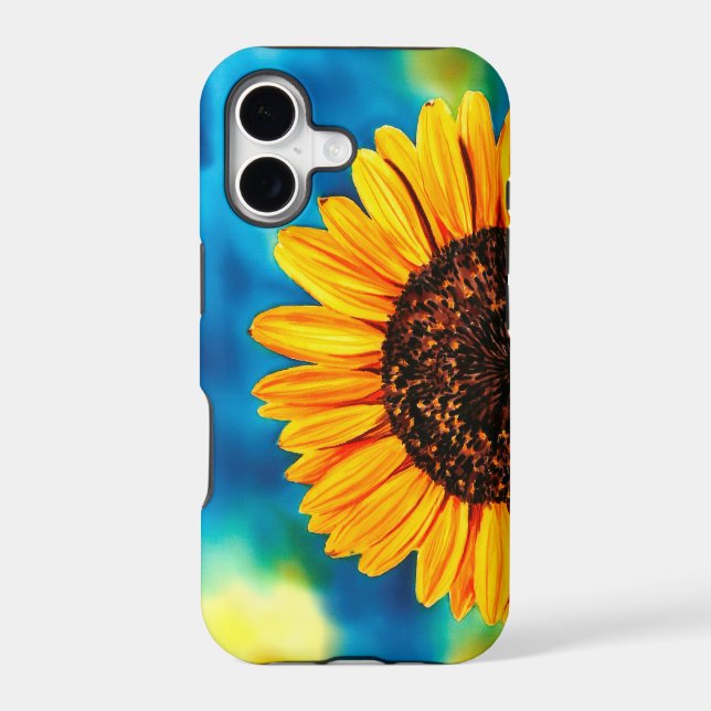 Sunflower Iphone Case (Back)