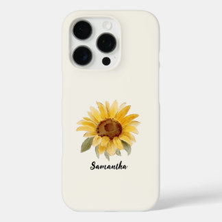 Sunflower iPhone Case