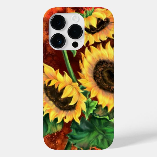 Sunflower iPhone Case (Back)