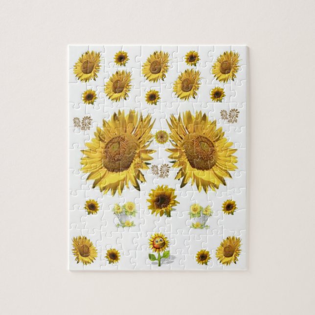 Sunflower Jigsaw Puzzle (Vertical)