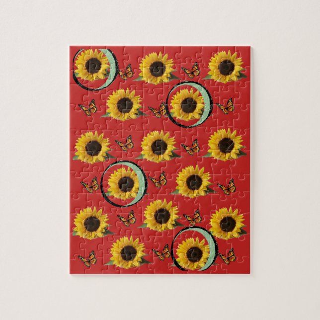 Sunflower Jigsaw Puzzle (Vertical)