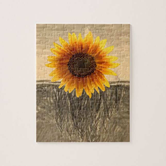 Sunflower Jigsaw Puzzle (Vertical)