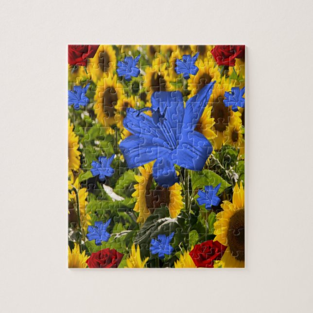 Sunflower Jigsaw Puzzle (Vertical)