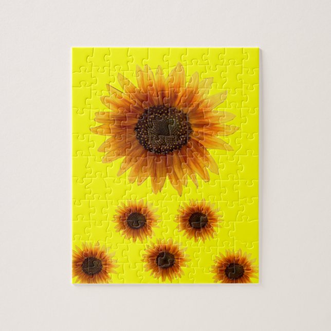 Sunflower Jigsaw Puzzle (Vertical)