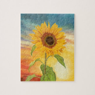 Sunflower jigsaw puzzle