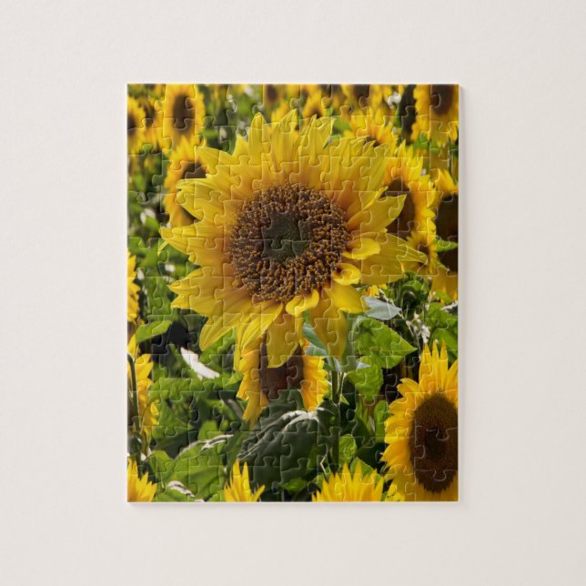 Sunflower Jigsaw Puzzle (Vertical)