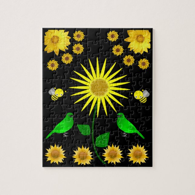 Sunflower Jigsaw Puzzle (Vertical)