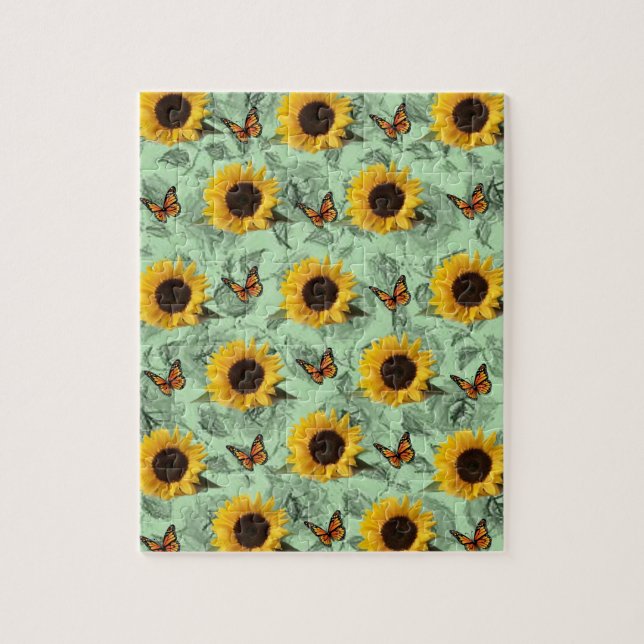 Sunflower Jigsaw Puzzle (Vertical)