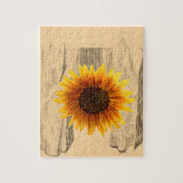 Sunflower Jigsaw Puzzle (Vertical)