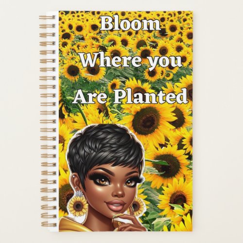 Sunflower Journal Planner
