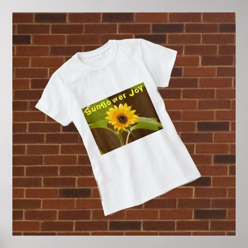 Sunflower Joy Ladies T_Shirt