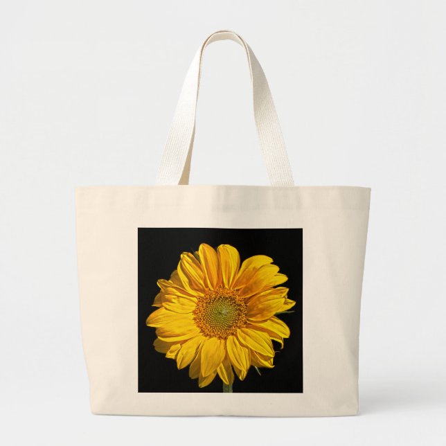 Sunflower jtcnm large tote bag (Front)