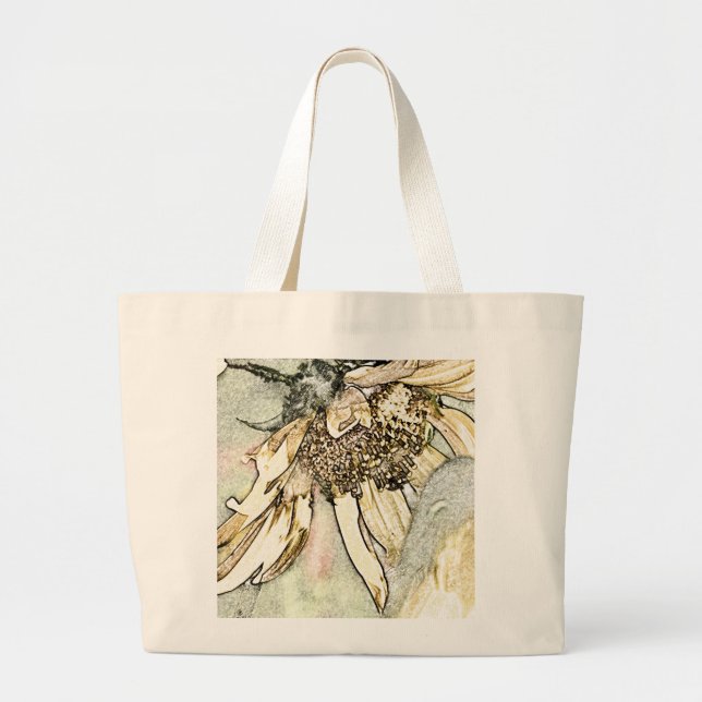 Sunflower Jumbo Tote (Front)
