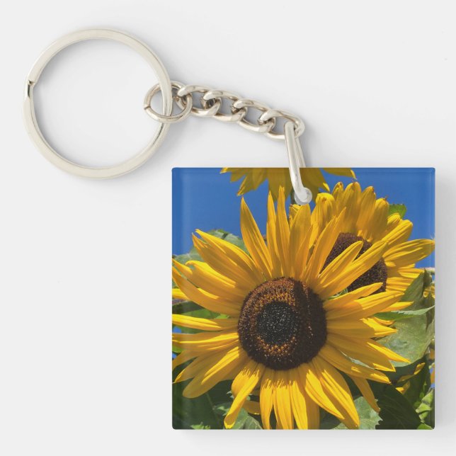 Sunflower Keychain (Front)
