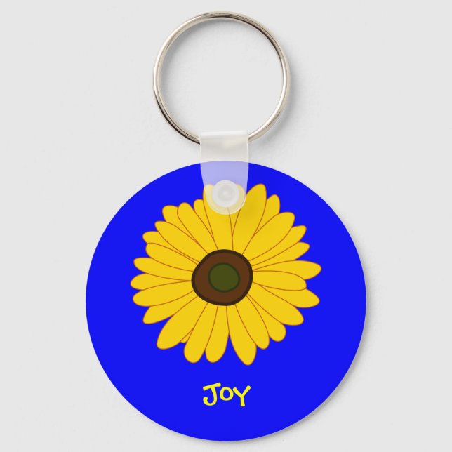 Sunflower Keychain (Front)