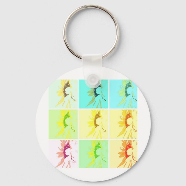 Sunflower Keychain (Front)