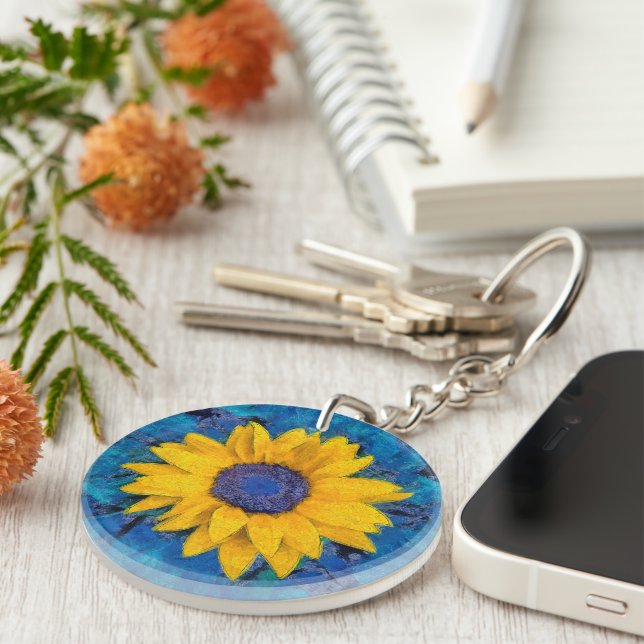 Sunflower  keychain (Front Right)