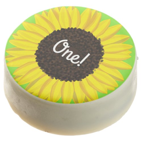 Sunflower Kids Birthday Party Summer Chocolate Covered Oreo