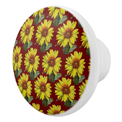 Sunflower Knobs