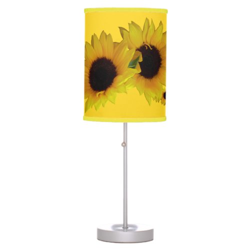 Sunflower Lamp Sunflower Yellow Flower Lamps Decor
