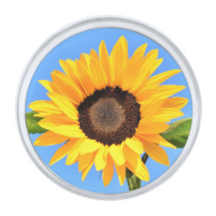 Sunflower Lapel Pin