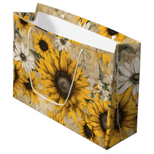 Sunflower Large Gift Bag