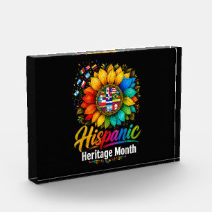 Sunflower Latin Countries Hispanic Heritage Month Photo Block